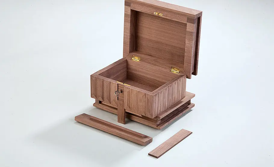 Schmuckkasten öffnen & schließen Schmuckkästchen selber bauen