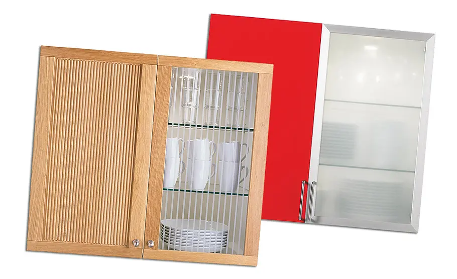 Schrank mit Vitrine selber bauen Schrank mit Vitrine: Praxistipp