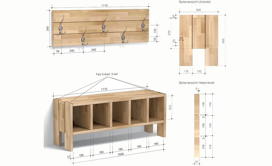 Schuhbank selber bauen