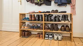 Schuhregal schmal - Foto: sidm/KEH Schuhregal schmal - Foto: sidm/KEH