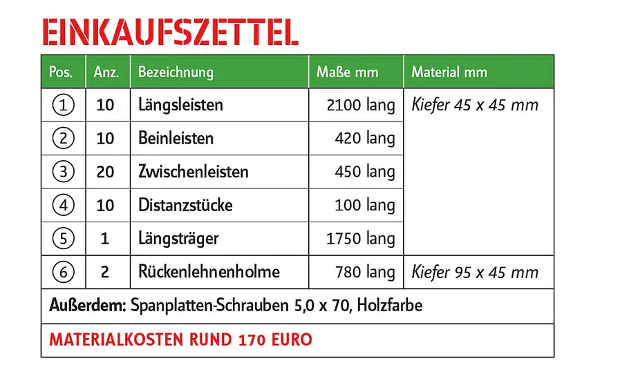 Gartenbank im schwarz-weiß Stil Sitzbank
