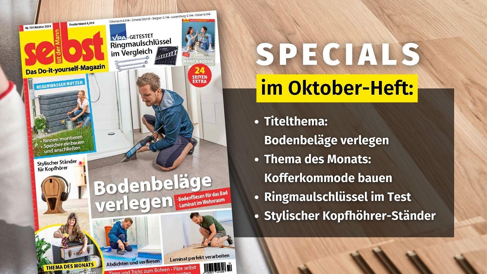 Aktuelles Heft selbst ist der Mann selbst.de