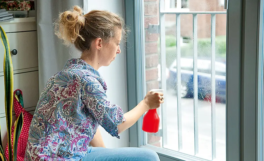 Sichtschutz fürs Fenster: Klebefolie Sichtschutz fürs Fenster
