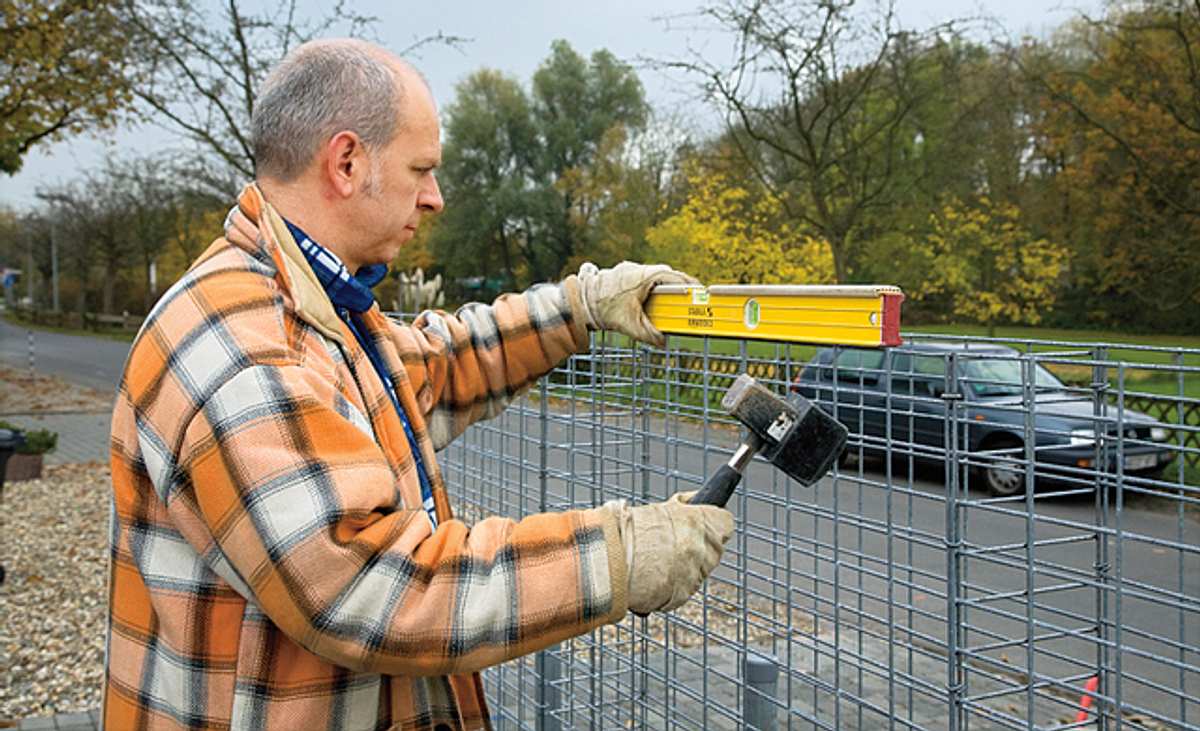 Sichtschutz Gabionen