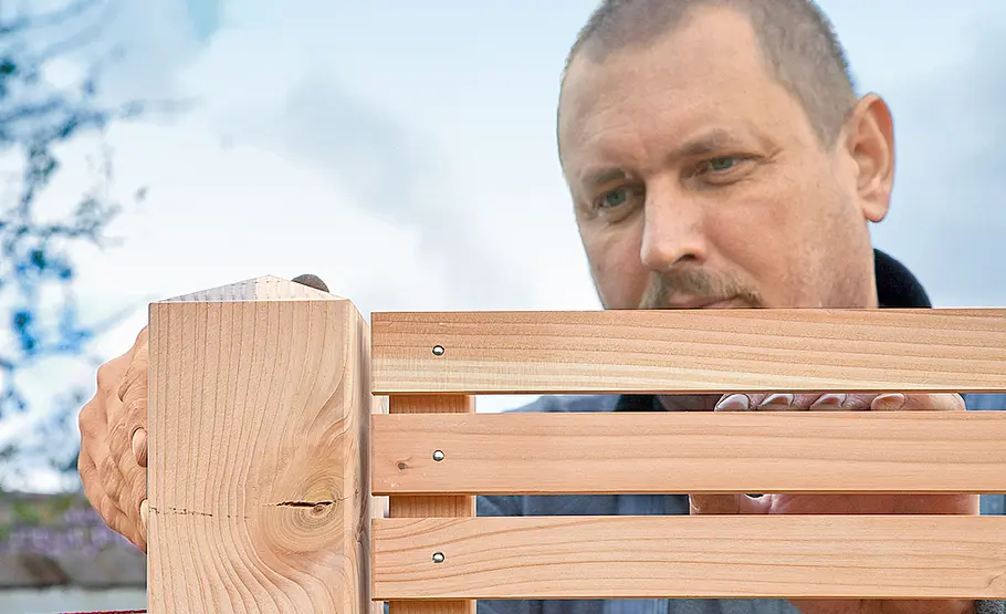 Sichtschutzzaun Holz Sichtschutzzaun Holz
