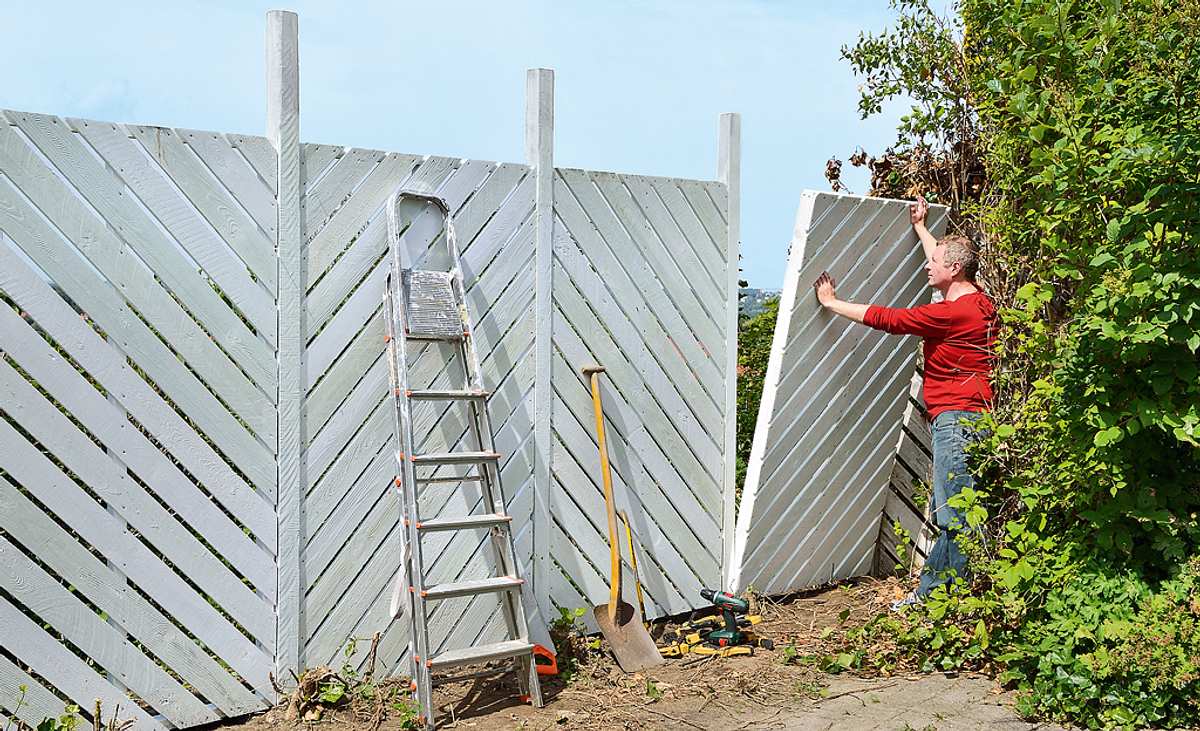 Gartenzaun Sichtschutz