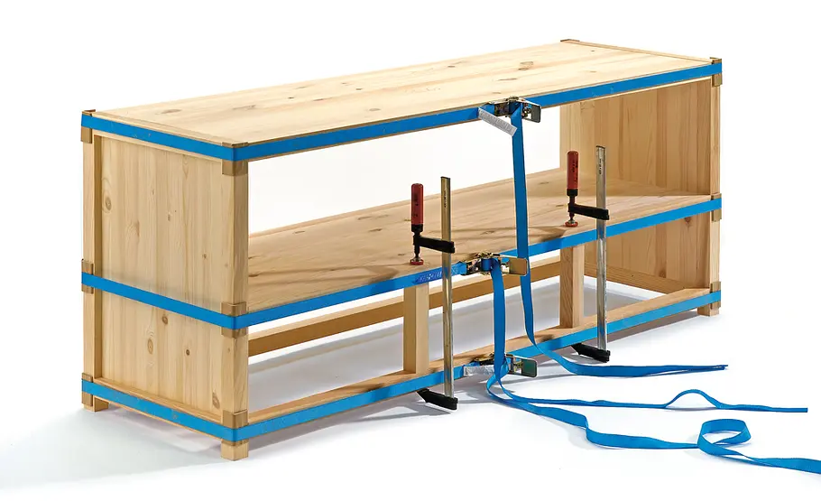 TV-Sideboard Fernsehschrank: TV-Bank bauen