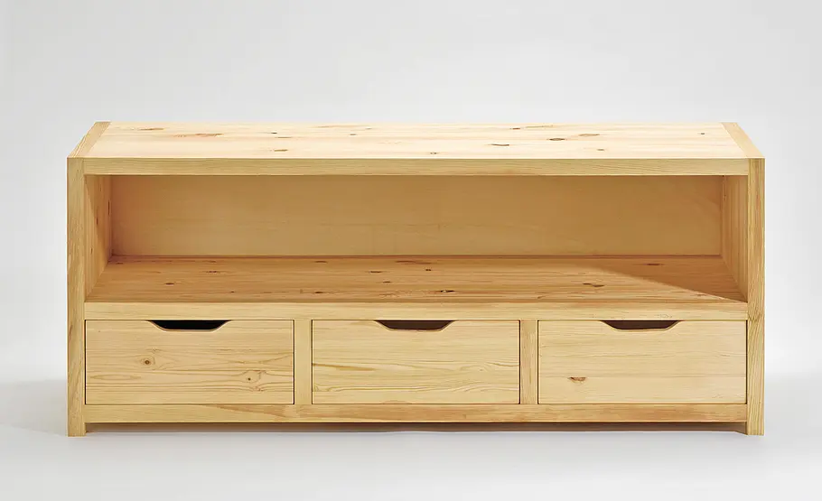 TV-Sideboard Fernsehschrank: TV-Bank bauen