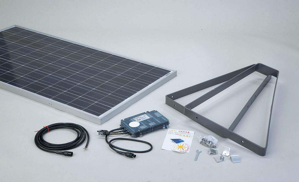 vormontiertes Solarmodul