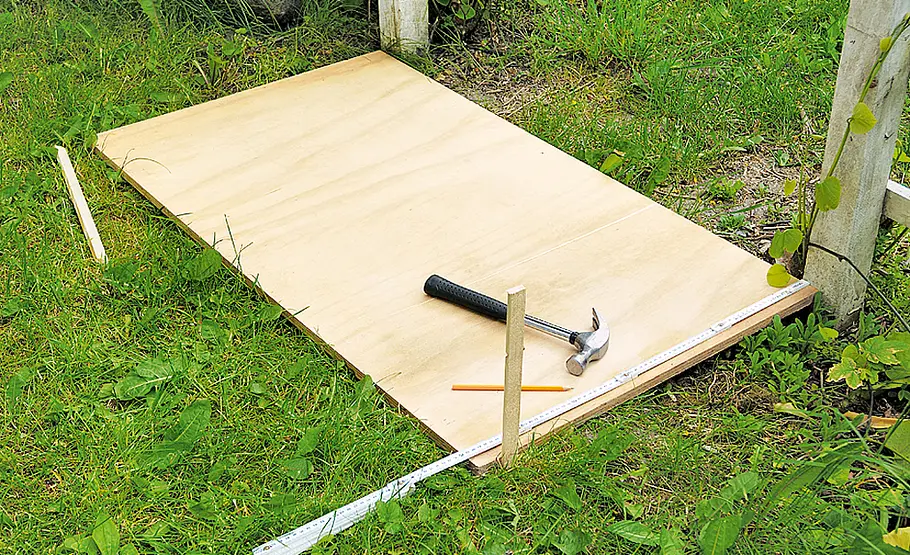 Gartenpforte bauen