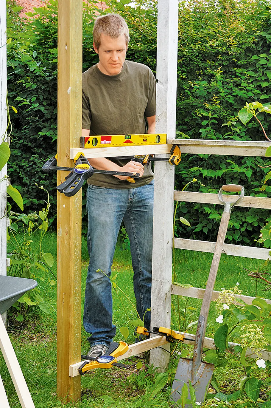 Gartenpforte bauen