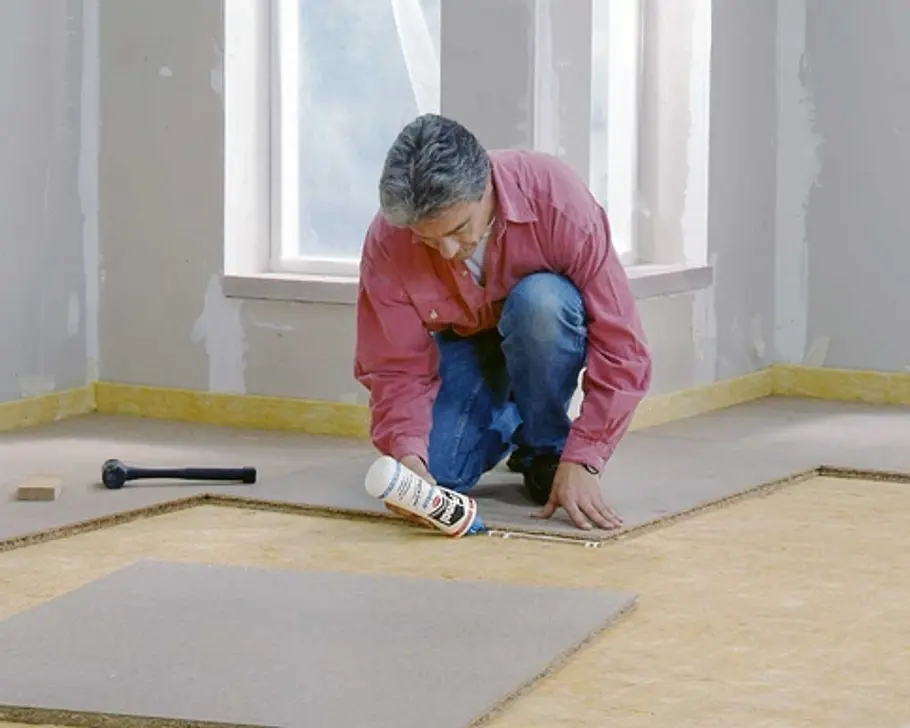 Trockenestrichplatten Spanplatte statt Estrichplatte