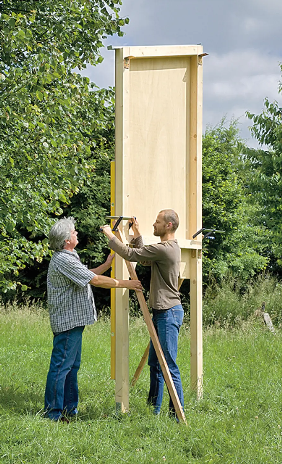 Kinderspielhaus aufbauen: Schritt 3 von 29 Spielhaus aufbauen