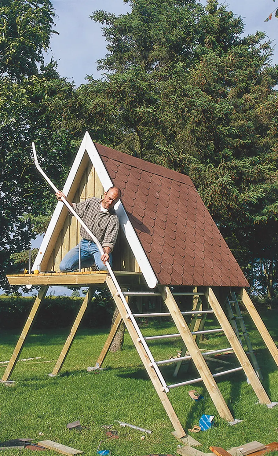 Stelzenhaus selber bauen Stelzenhaus selber bauen