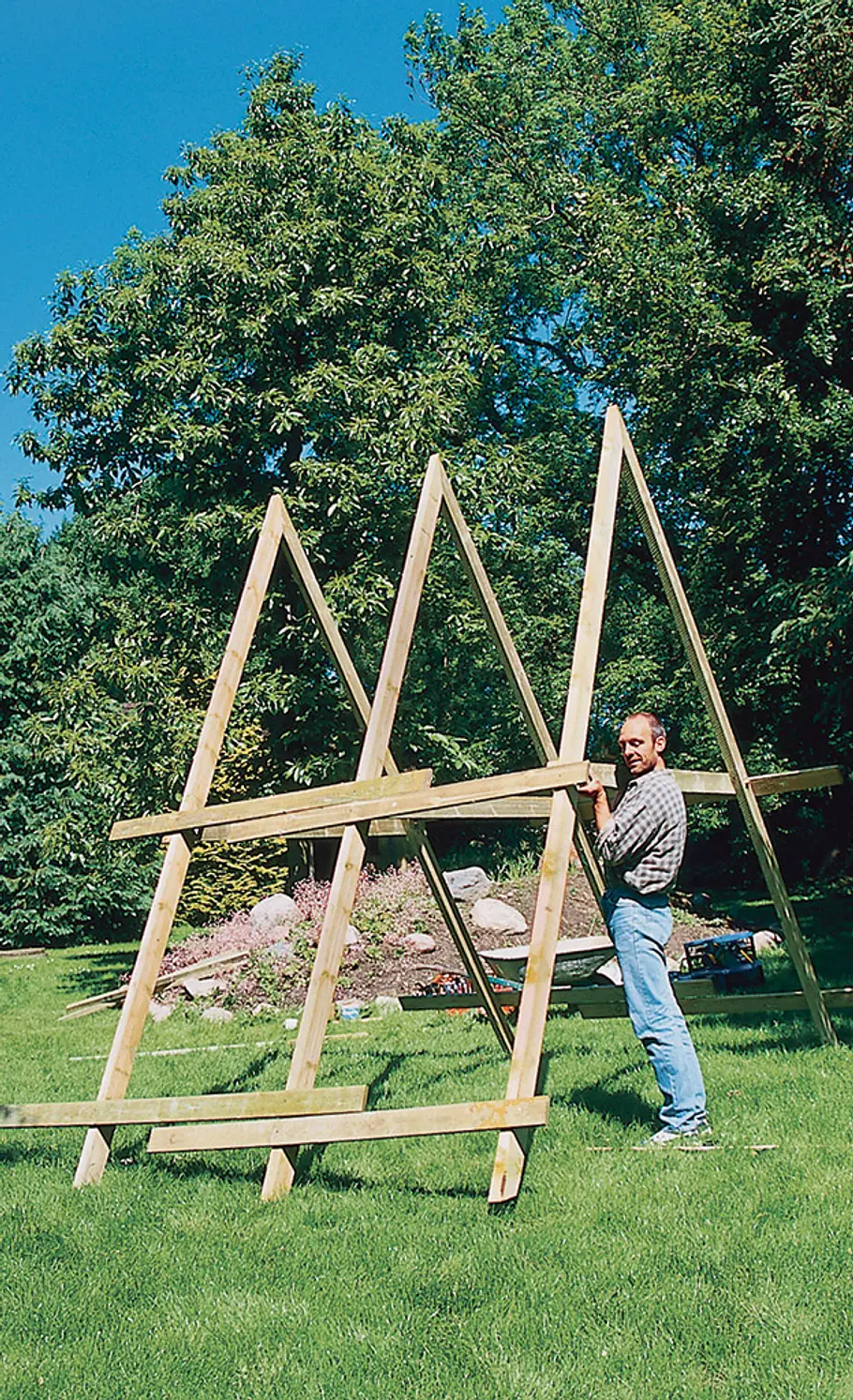 Stelzenhaus selber bauen Stelzenhaus selber bauen