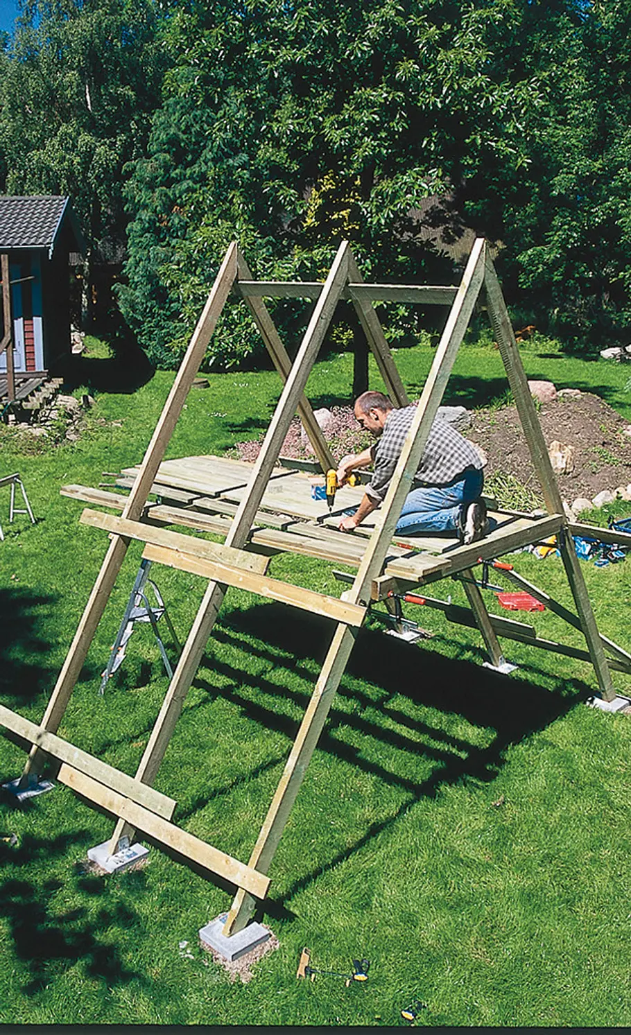 Stelzenhaus selber bauen Stelzenhaus selber bauen
