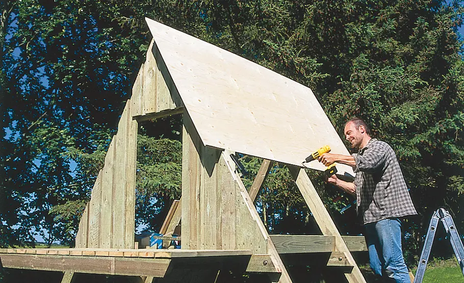 Stelzenhaus selber bauen Stelzenhaus selber bauen