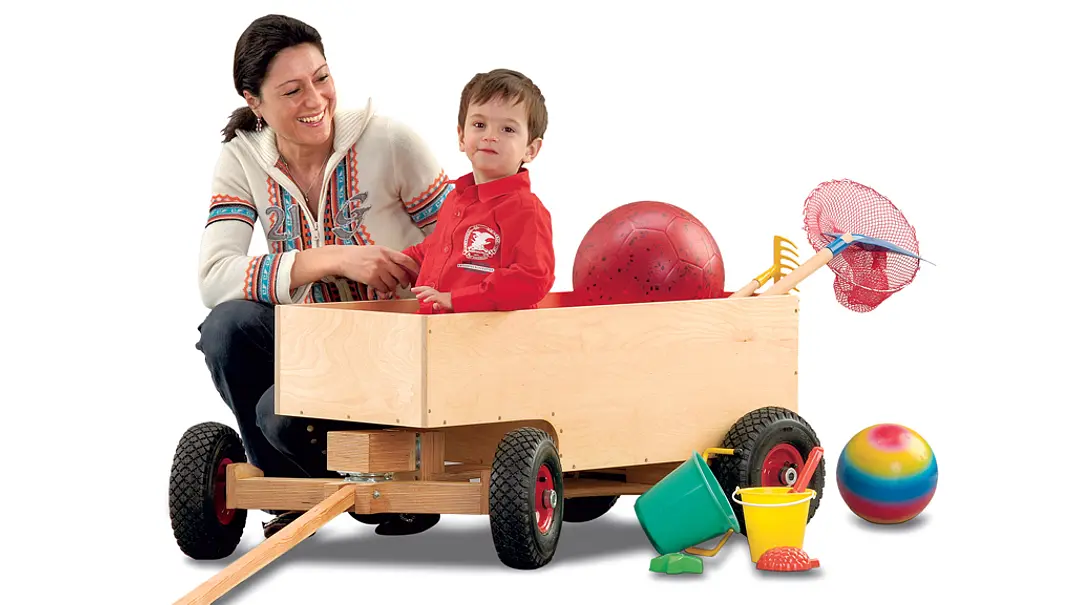 Spielzeug Bollerwagen bauen Spielzeug Bollerwagen bauen