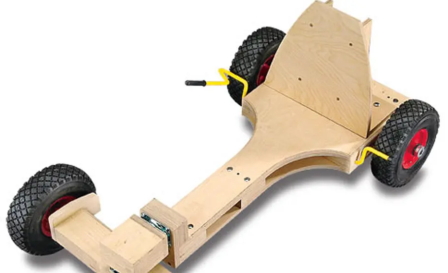 Bollerwagen: Achsen & Räder bauen Spielzeug Bollerwagen