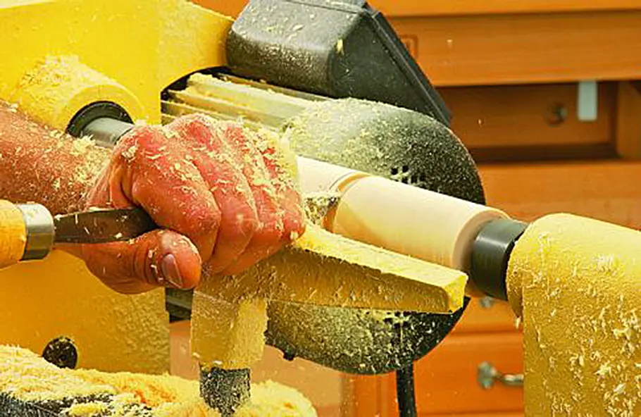 Spitze Form drechseln Holz drechseln