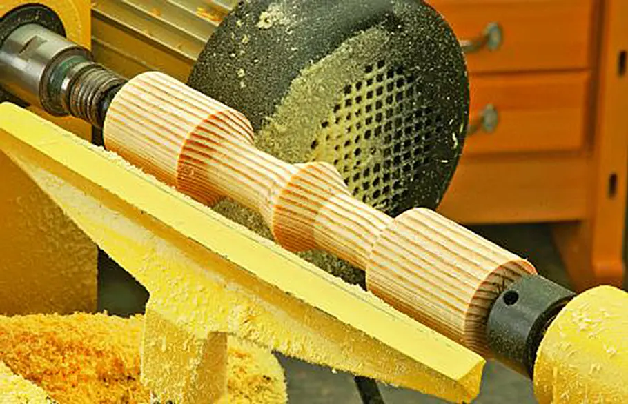 Spitze Form drechseln Holz drechseln