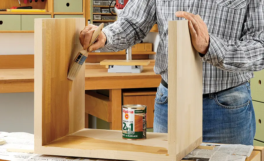 Stapeltisch bauen Stapeltisch bauen