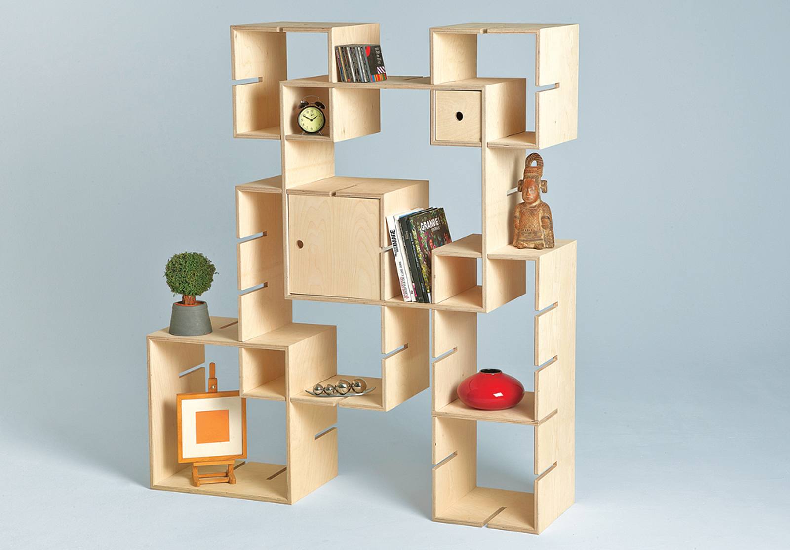 HolzSteckregal selbst.de
