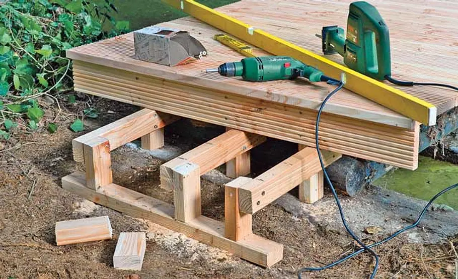 Bootssteg bauen