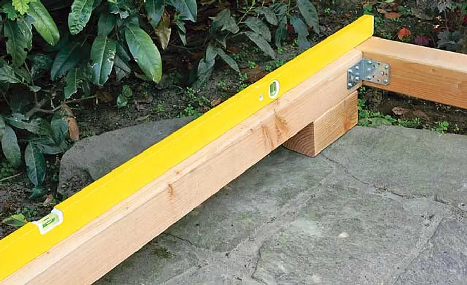 Steg bauen: Schritt 5 von 40 Terrasse Unterkonstruktion