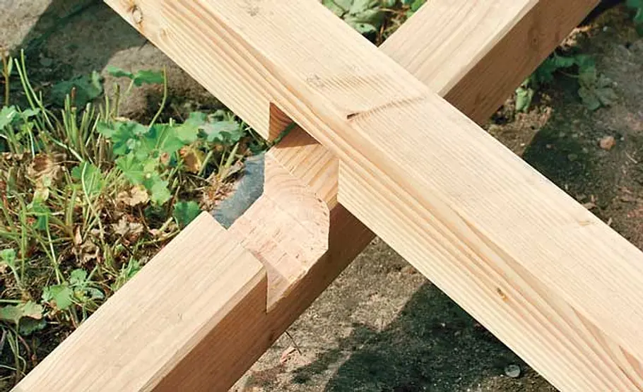 Steg bauen: Schritt 17 von 40 Verbindung zusammensetzen