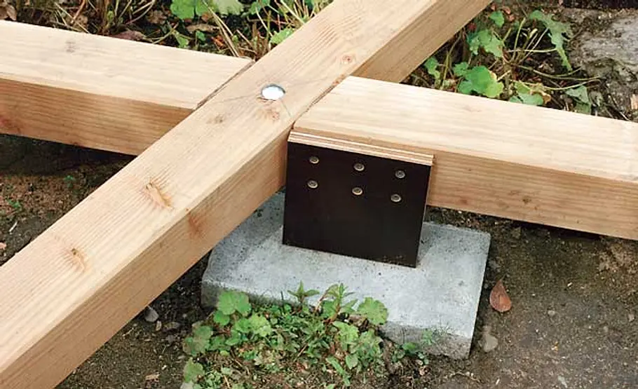 Steg bauen: Schritt 20 von 40 Solide Gründung