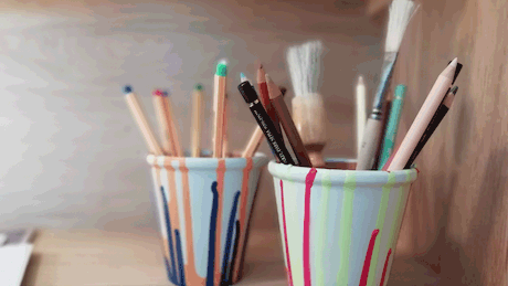 Stifteköcher mit Stiften