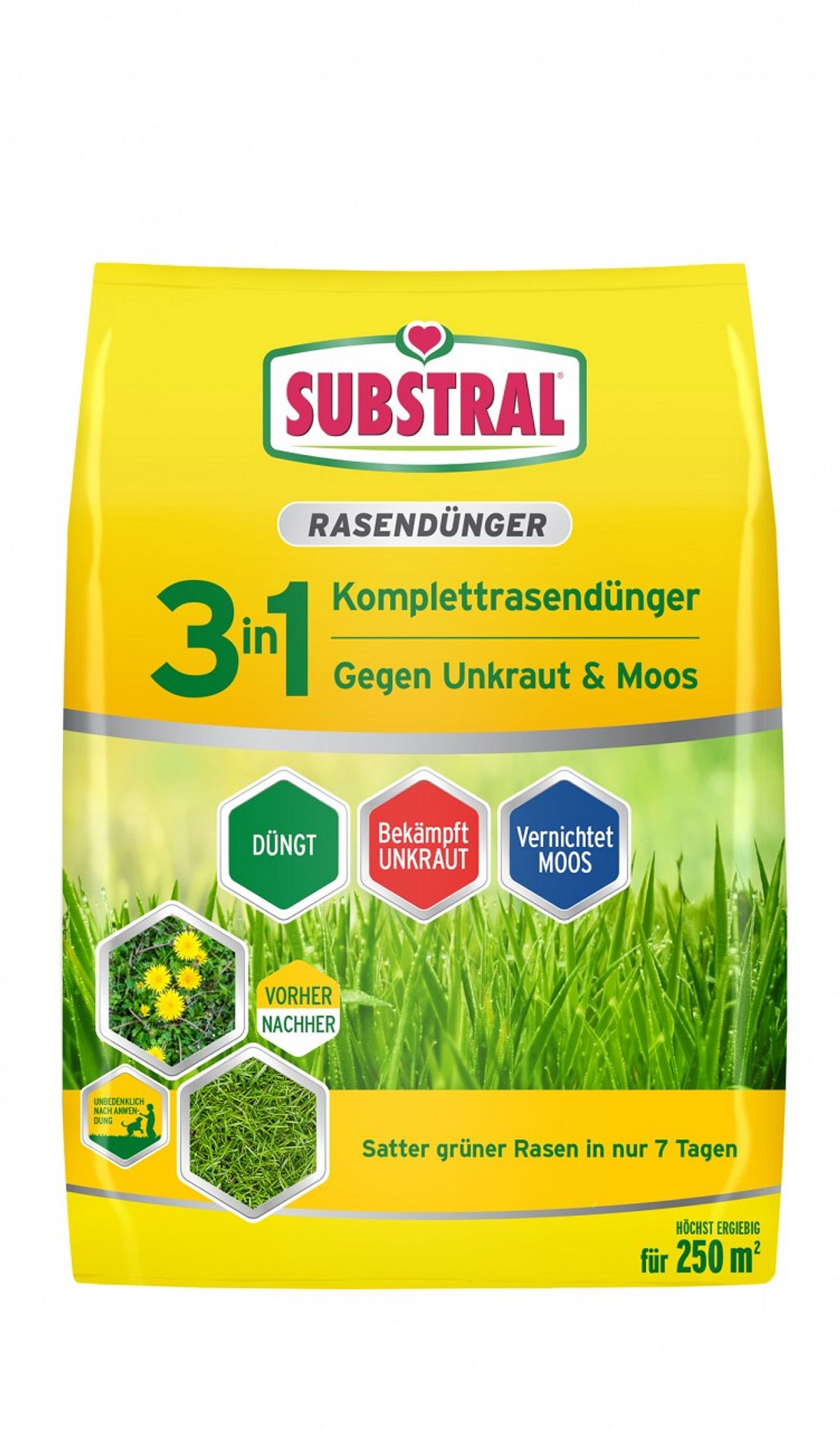 Die besten Rasendünger mit Unkrautvernichter Top 6 für gesundes Gras