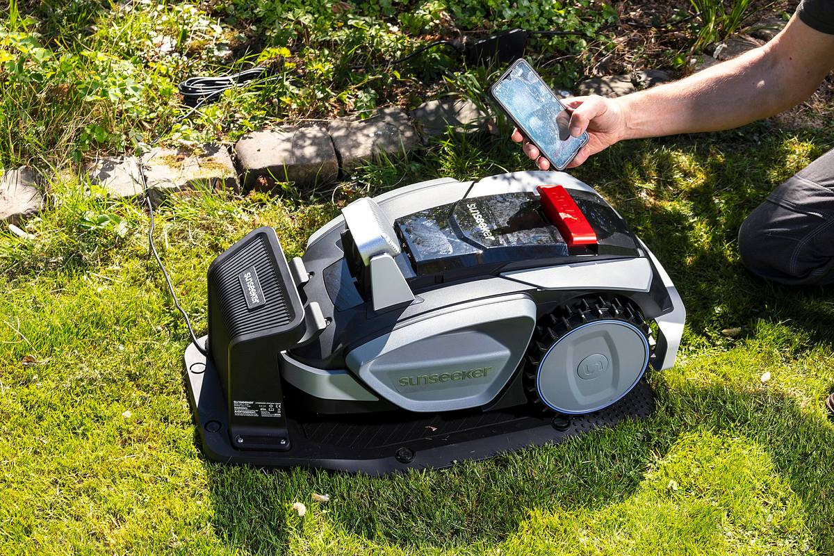 Sunseeker V3 Plus im Garten