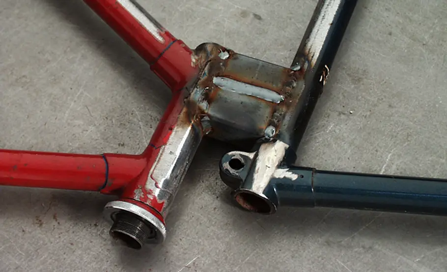 Tandem bauen Tandem-Fahrrad