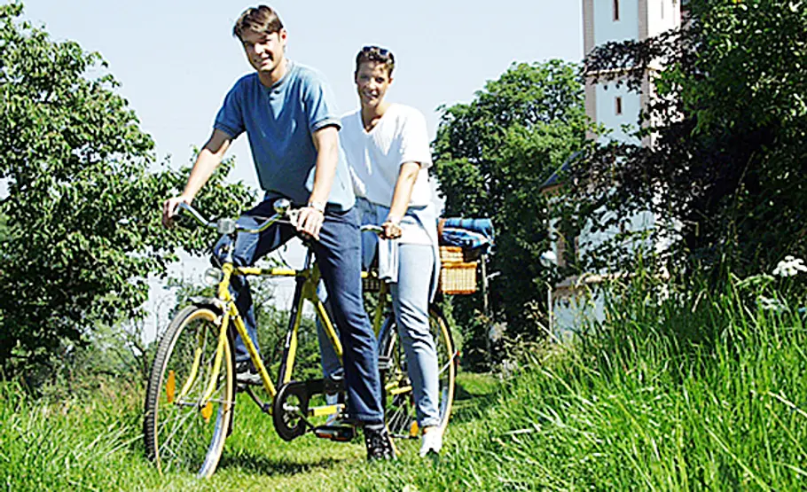 Tandem bauen Tandem-Fahrrad