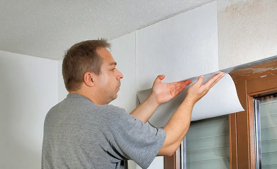 Wand tapezieren Wand tapezieren, Wand streichen