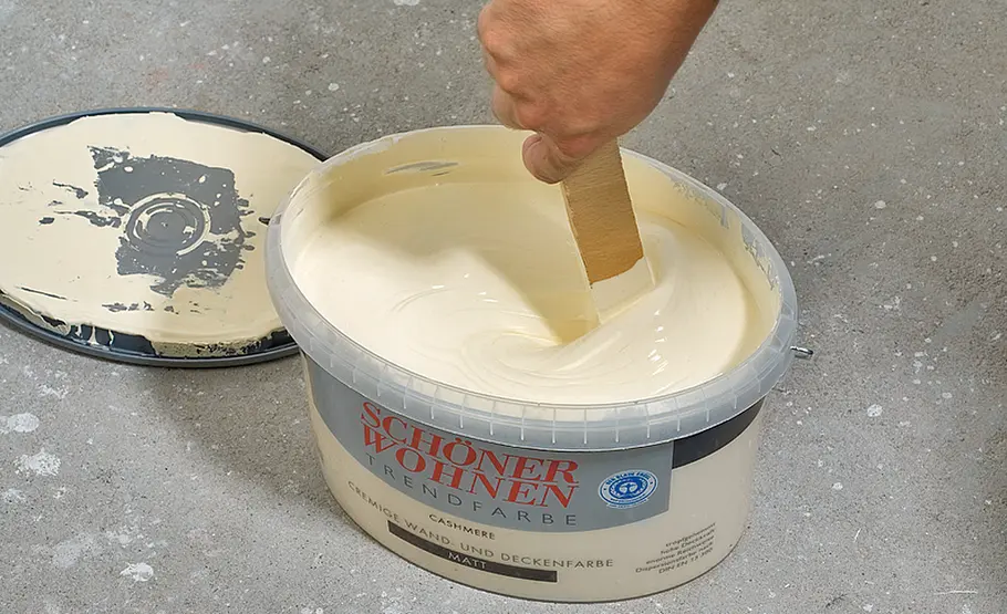 Wand anstreichen Wand tapezieren, Wand streichen