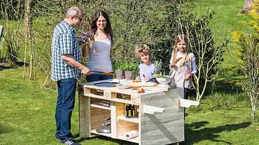 Paletten Grillwagen | selbst.de Paletten Grillwagen | selbst.de