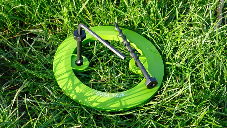 Grüne Tellerchen für Worx Vision zu Navigation
