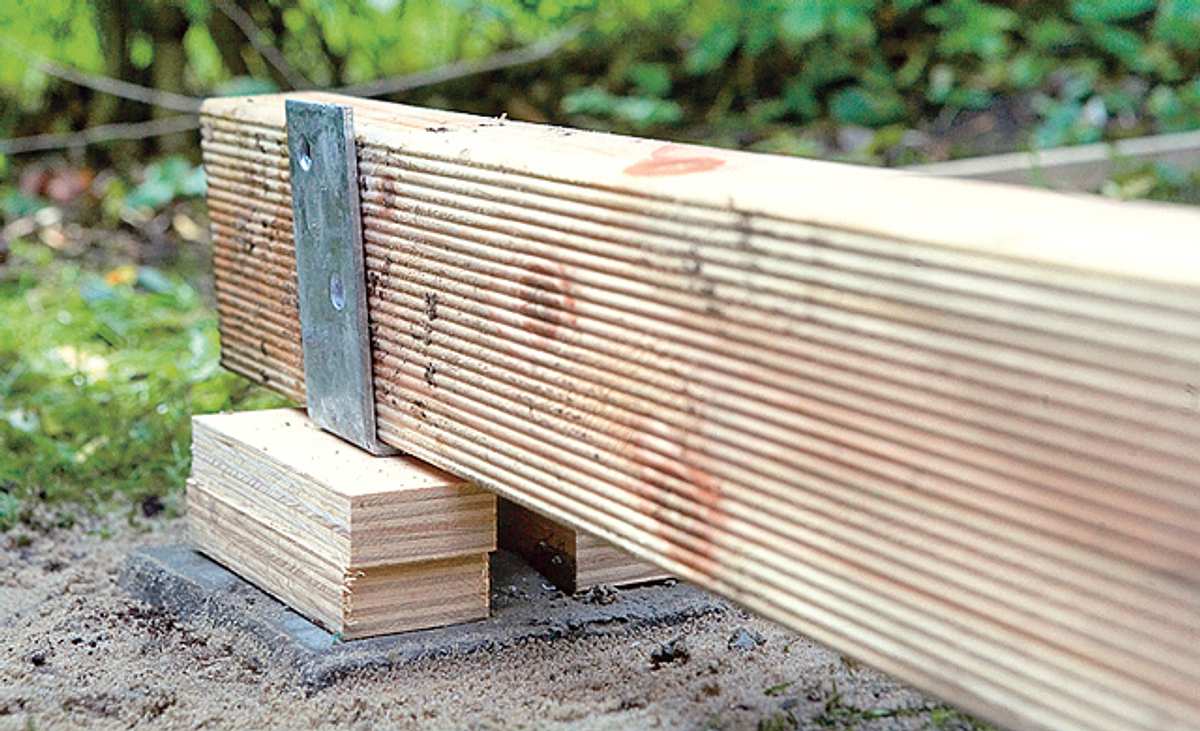 Holzterrasse bauen