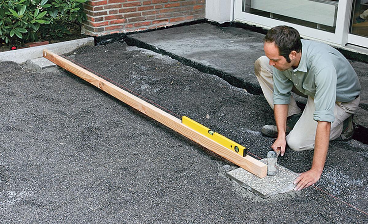 Terrassendielen verlegen