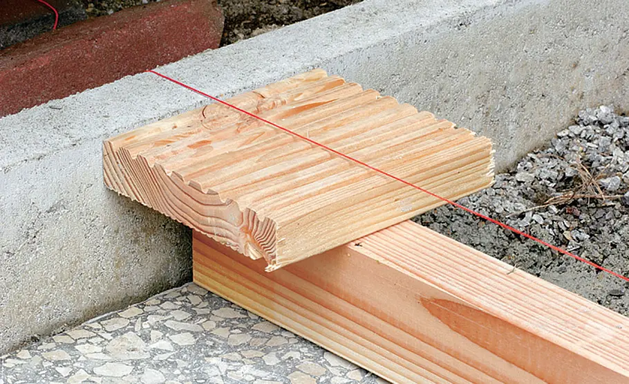 Terrassendielen verlegen Terrassendielen verlegen