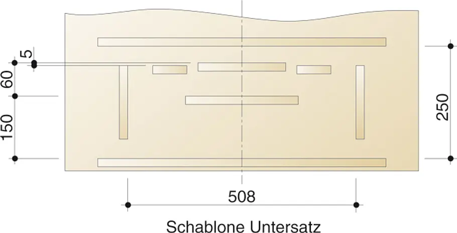 Gartenkamin bauen: Zeichnung 04 Gartenkamin