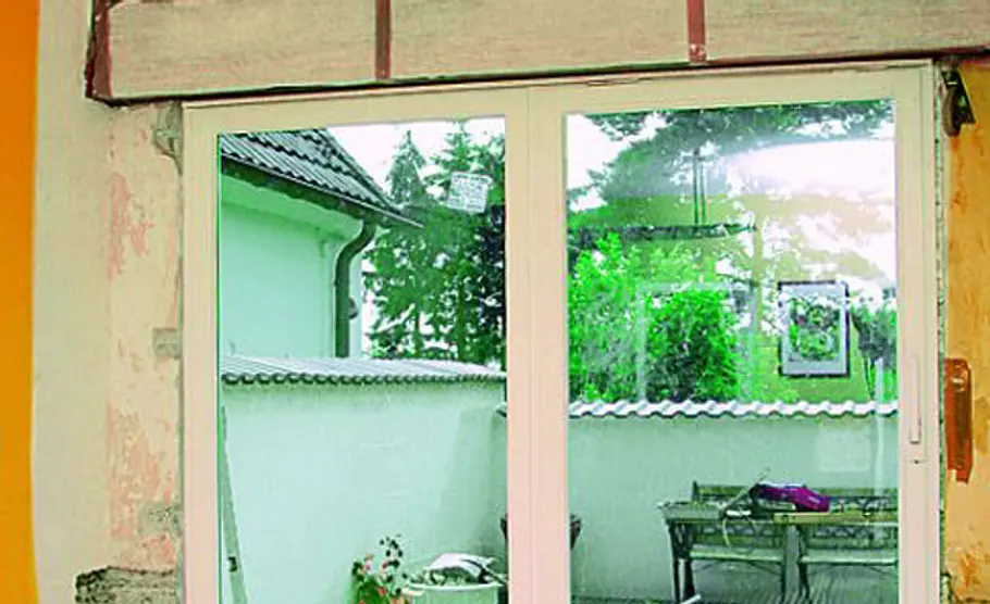 Terrassentür Terrassentür: Schönheitsreparaturen