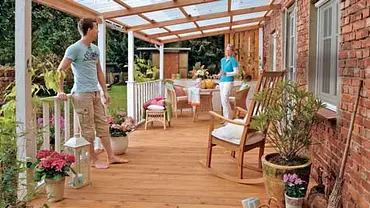 Terrassendach bauen | selbst.de Terrassendach bauen | selbst.de