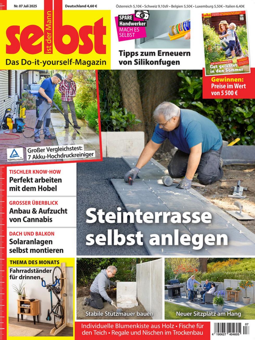 sidm 07/25 Titelbild Titelbild der Juli-Ausgabe selbst ist der Mann