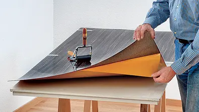 Dekorplatten: Türblatt reparieren