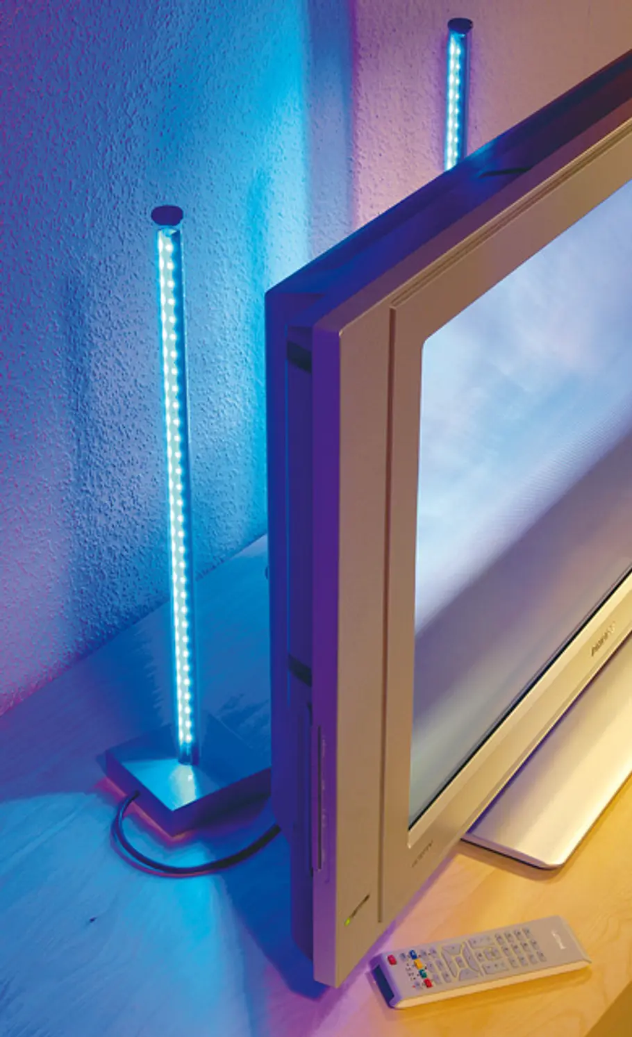 TV-Hintergrundbeleuchtung TV Hintergrundbeleuchtung aus LED selber bauen