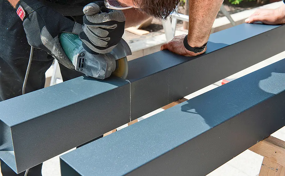 Überdachte Terrasse aus Alu bauen